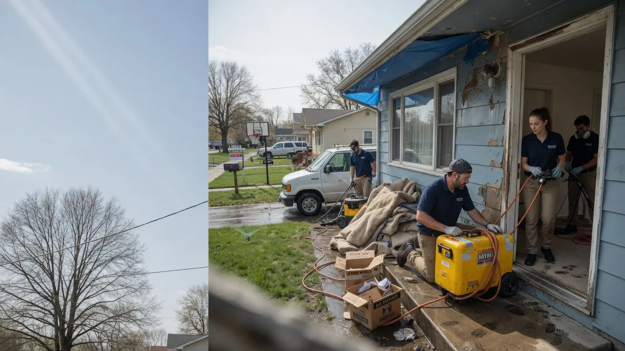 Basement Flood Cleanup in Castalia, OH near me